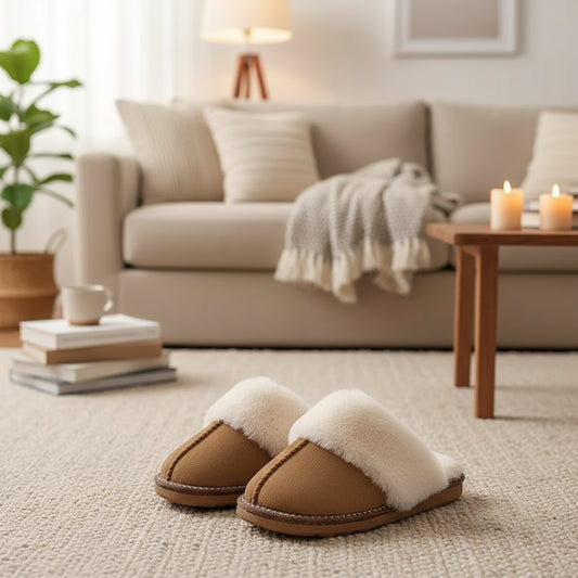 OONDO Unisex Cozy Plush Slippers