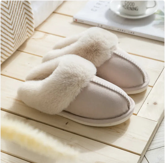 Cozy Step Plush Slippers