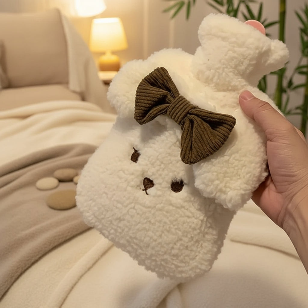 Cozy Plush Hot Water Bottle