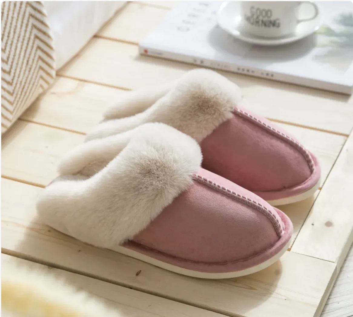 Cozy Step Plush Slippers