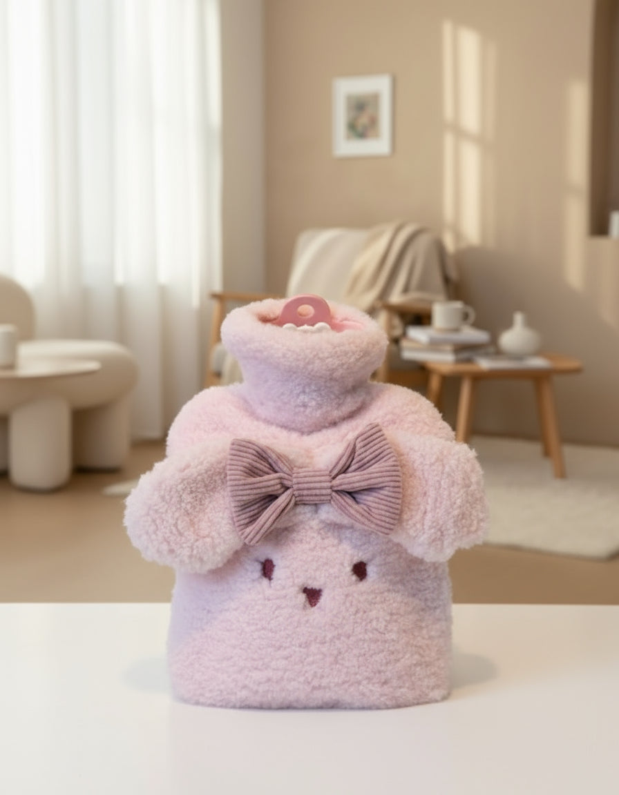 Cozy Plush Hot Water Bottle