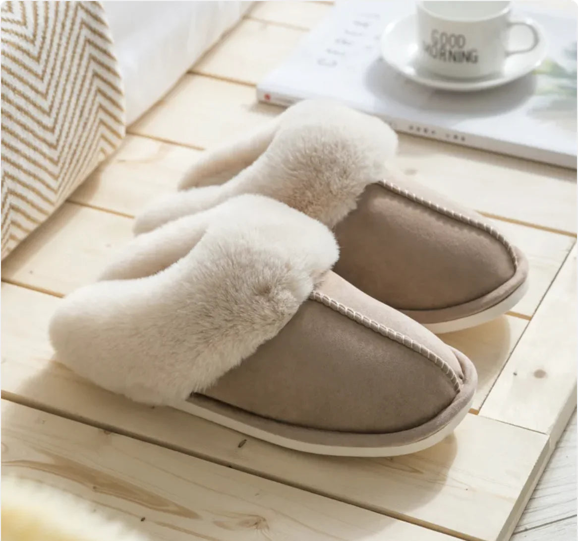 Cozy Step Plush Slippers
