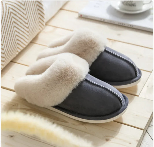Cozy Step Plush Slippers