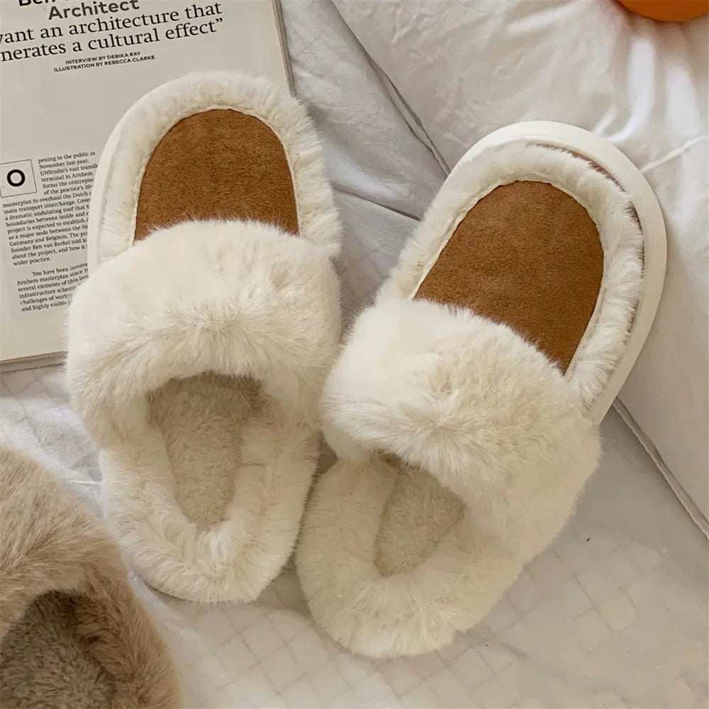 Cozy Vintage Cotton Slippers