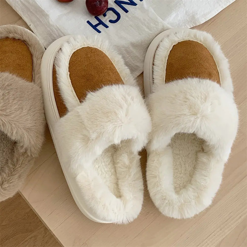 Cozy Vintage Cotton Slippers