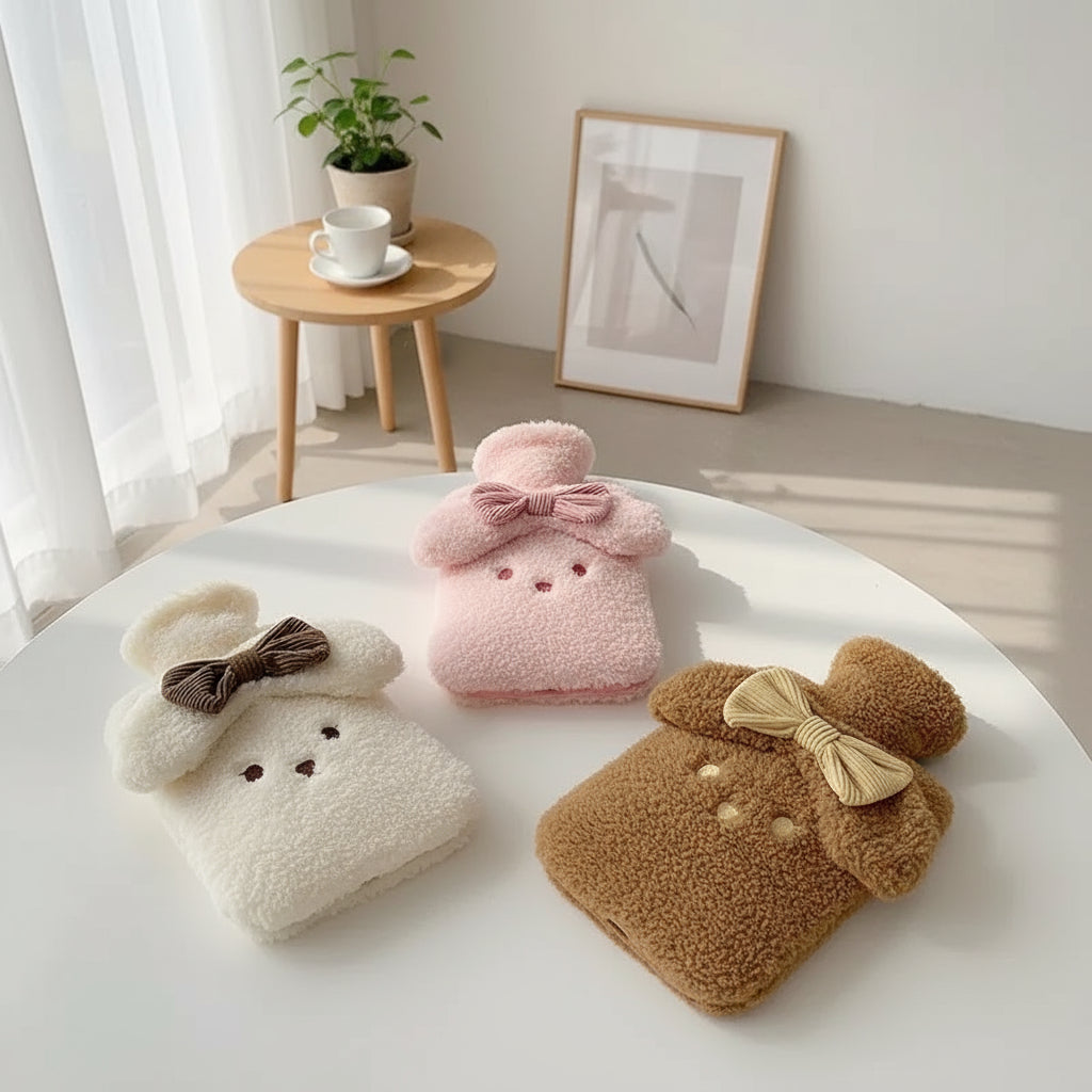 Cozy Plush Hot Water Bottle