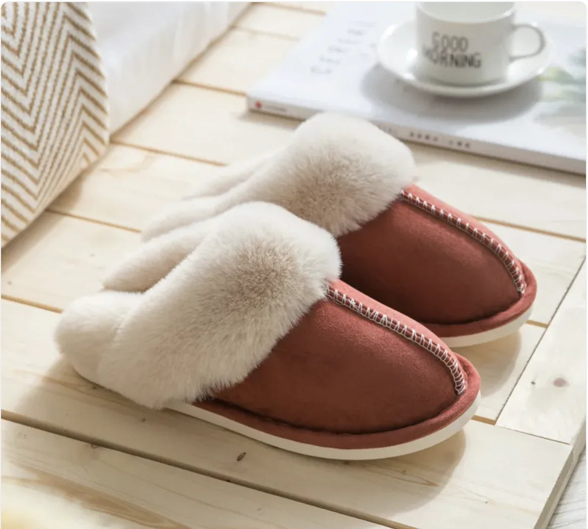Cozy Step Plush Slippers